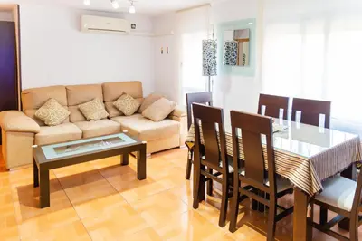 Zona de estar de APARTAMENTO AL-ALBA