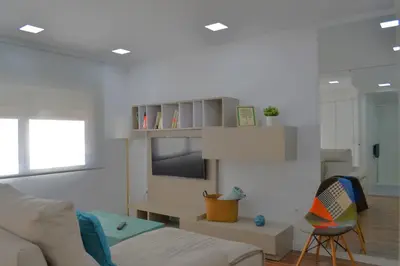 Una televisión o centro de entretenimiento en SunShine Centro de Córdoba