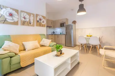 Una cocina o zona de cocina en Apartamento COSTASOL