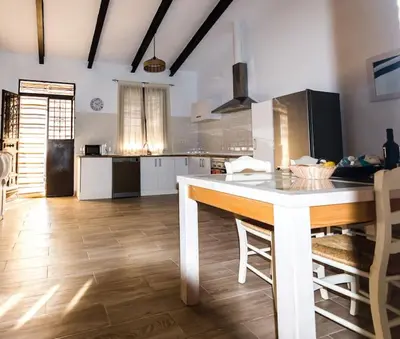 Una cocina o zona de cocina en CASA RURAL LOS ALTOS