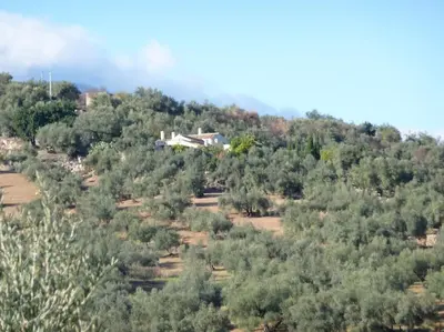 Paisaje cerca de esta villa