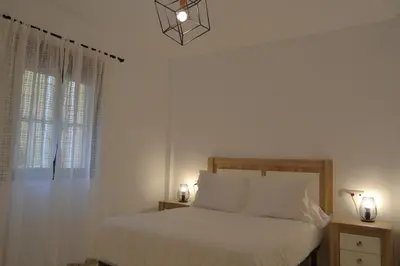 Cama o camas de una habitación en SunShine Patio del Consistorio