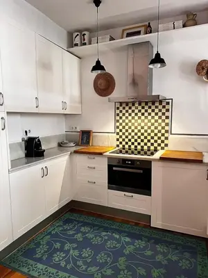 Una cocina o zona de cocina en Cozy in Seville