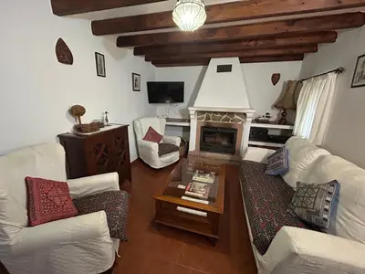 Zona de estar de Beautiful Traditional town house