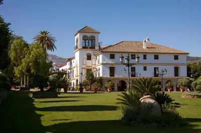 Jardín al aire libre en Finca Eslava