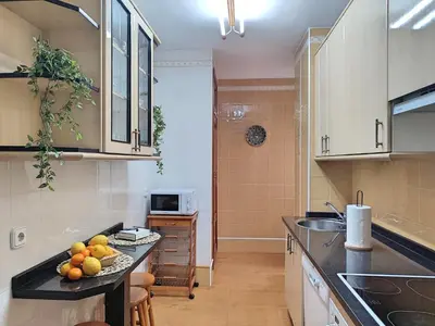 Una cocina o zona de cocina en Céntrico Apartamento Jardines de Vallellano