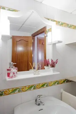 Un baño de Piso Céntrico Plaza San Miguel