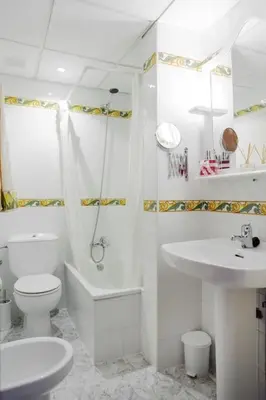 Un baño de Piso Céntrico Plaza San Miguel
