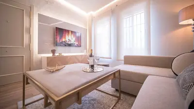 Zona de estar de Boabdil Suites