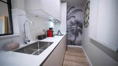 Una cocina o zona de cocina en Boabdil Suites
