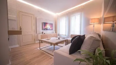 Zona de estar de Boabdil Suites