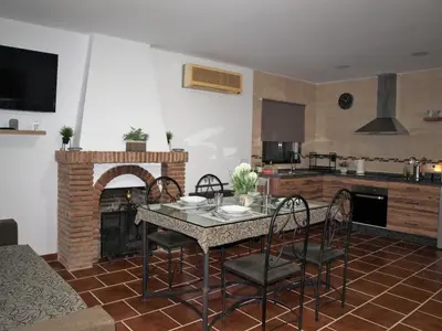 Una cocina o zona de cocina en CASA RURAL TRIGUEROS