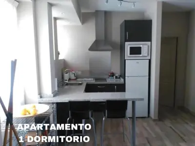 Una cocina o zona de cocina en Puente a la Mezquita