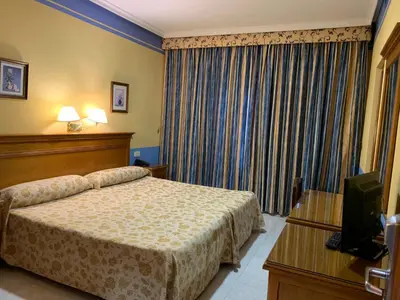 Cama o camas de una habitación en La Sierra