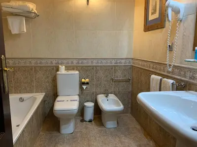 Un baño de La Sierra