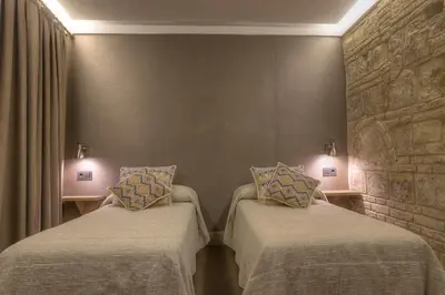 Cama o camas de una habitación en Los Patios