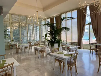 Zona de estar de Hotel Oasis