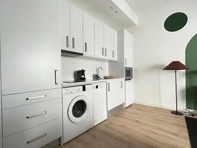 Una cocina o zona de cocina en HISPALIS SETAS DE SEVILLA II