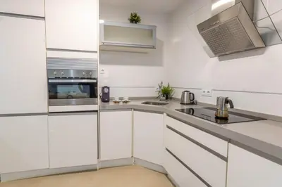 Una cocina o zona de cocina en Natural Suite Sevilla Center