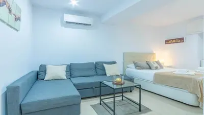 Zona de estar de Natural Suite Sevilla Center