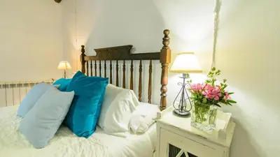 Cama o camas de una habitación en Torcalillos Antequera - La Joya by Ruralidays