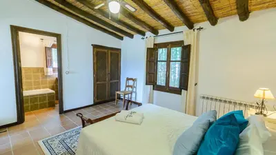 Cama o camas de una habitación en Torcalillos Antequera - La Joya by Ruralidays