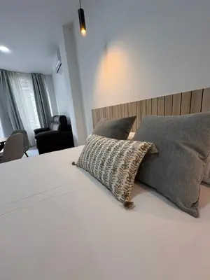 Cama o camas de una habitación en P&C APARTMENTS - Complejo Pintor Zurbarán