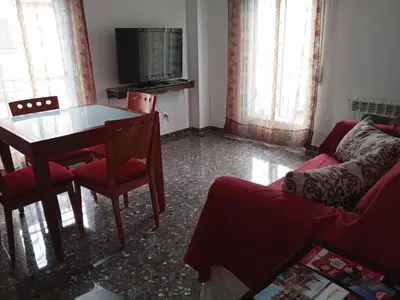 Una televisión o centro de entretenimiento en Bella vista