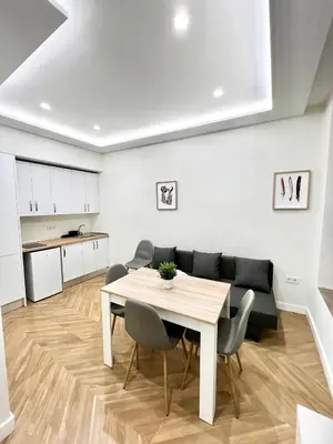 Una cocina o zona de cocina en Apartamento El Horno