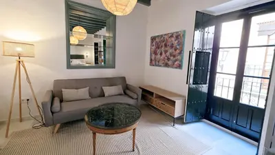 Zona de estar de Casa en el Centro de Sevilla