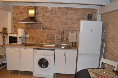 Una cocina o zona de cocina en Loft en el centro de Sevilla