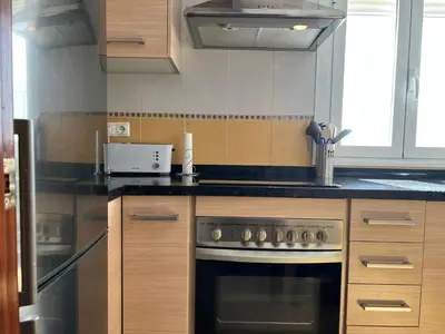 Una cocina o zona de cocina en Apartamento San Agustín Nº 1