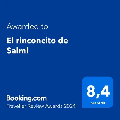 Certificado, premio, señal o documento que está expuesto en El rinconcito de Salmi