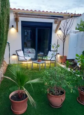 Jardín al aire libre en Charming Studio in Riogordo - 18 m² - Sunny Terrace