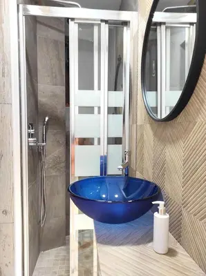 Un baño de Charming Studio in Riogordo - 18 m² - Sunny Terrace
