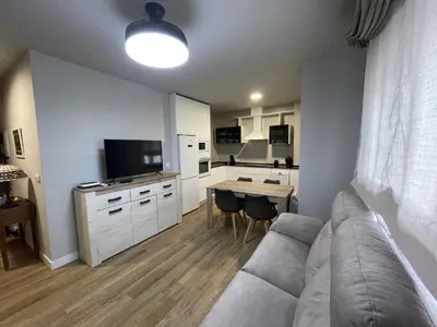 Una cocina o zona de cocina en Apartamento Centro de Jaén