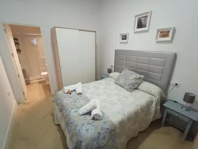 Cama o camas de una habitación en Casa FERTONIA