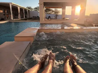Piscina en o cerca de Casa FERTONIA