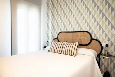 Cama o camas de una habitación en CASIVERDE APARTAMENTO