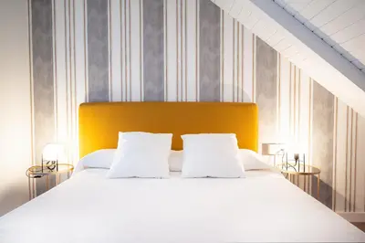 Cama o camas de una habitación en CASIVERDE APARTAMENTO