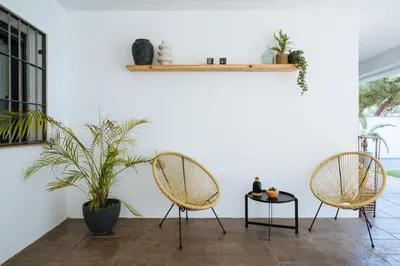 Zona de estar de Casa Flandes 67