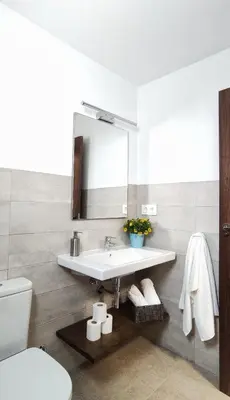 Un baño de Casa La Oliva