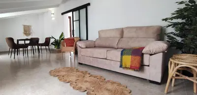 Zona de estar de Casa La Oliva