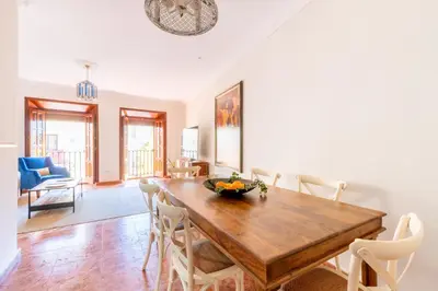 Zona de estar de AoA Green Gardens Family House