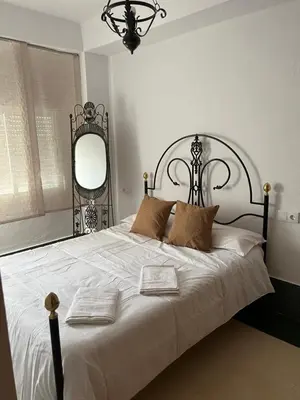 Cama o camas de una habitación en El Torreón 2