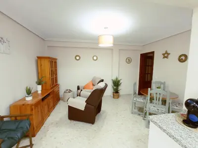 Zona de estar de Apartamento La Viñuela