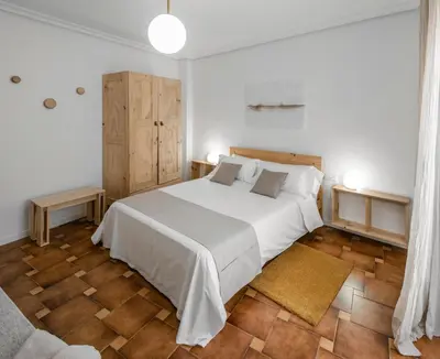 Cama o camas de una habitación en Oteses11