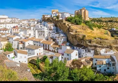 Vista general de Setenil de las Bodegas o vista desde la casa o chalet
