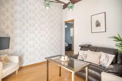 Zona de estar de Beautiful and bright- 1Bd 1Bth- Center