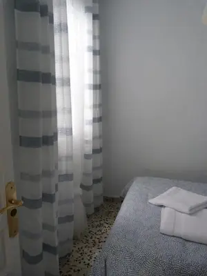 Cama o camas de una habitación en Encantador y luminoso apartamento centro histórico
